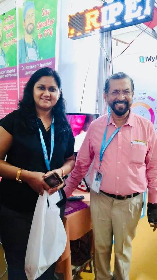 Photograph from the practice of Dr. V. Panicker