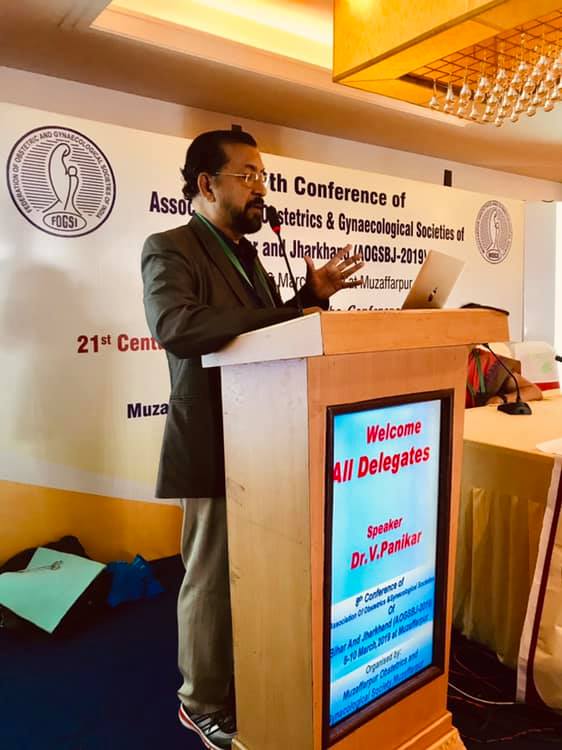 Photograph from the practice of Dr. V. Panicker