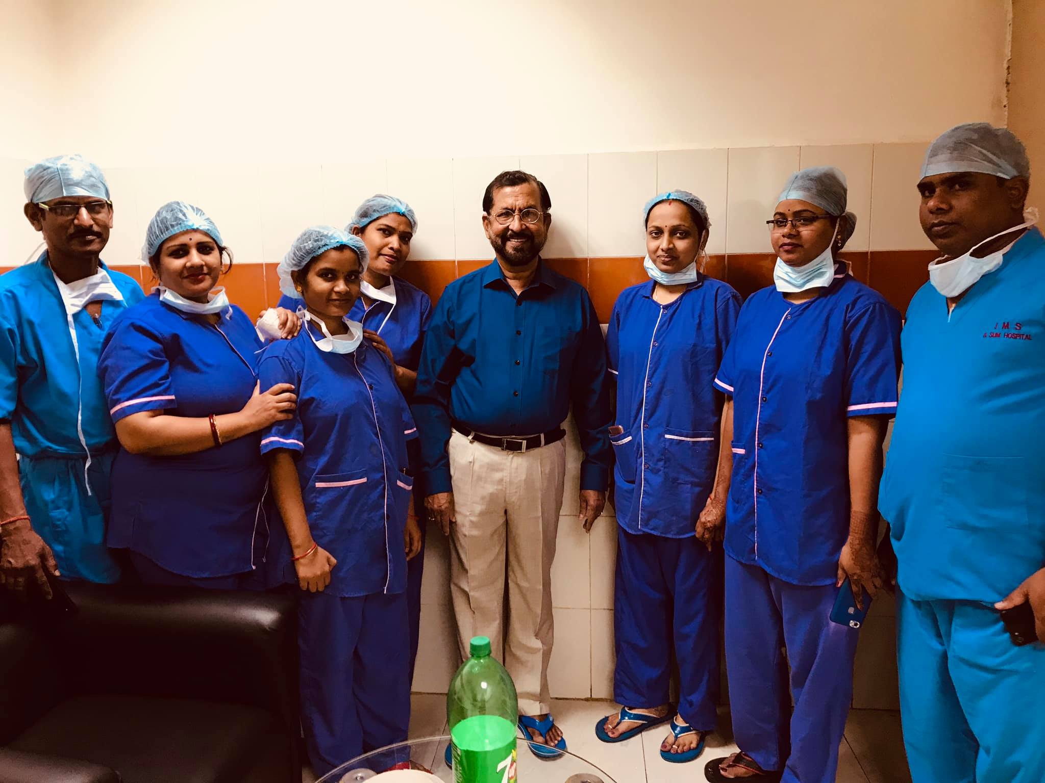 Photograph from the practice of Dr. V. Panicker