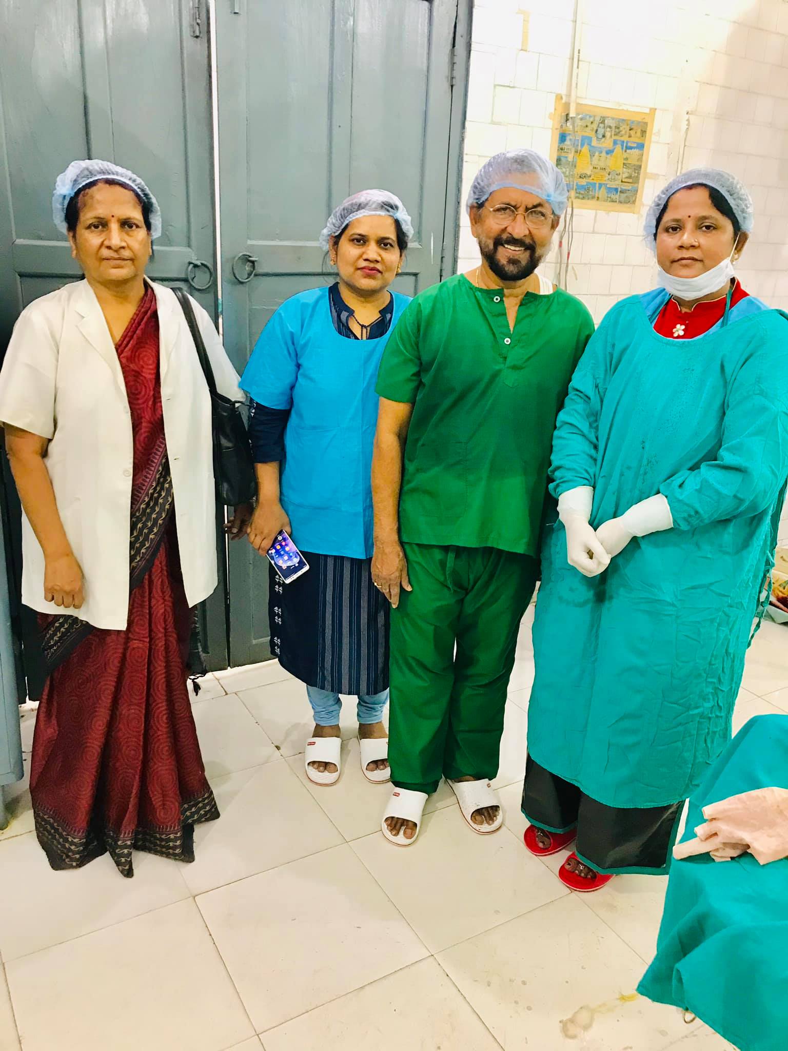 Photograph from the practice of Dr. V. Panicker