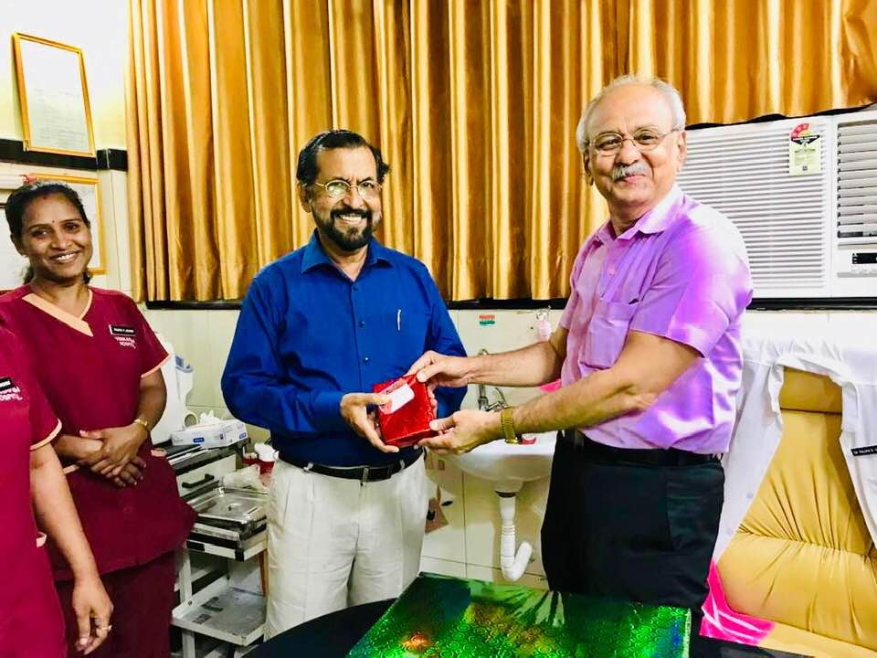 Photograph from the practice of Dr. V. Panicker