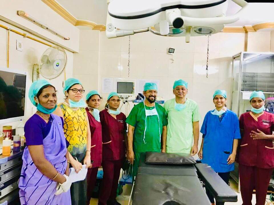 Photograph from the practice of Dr. V. Panicker