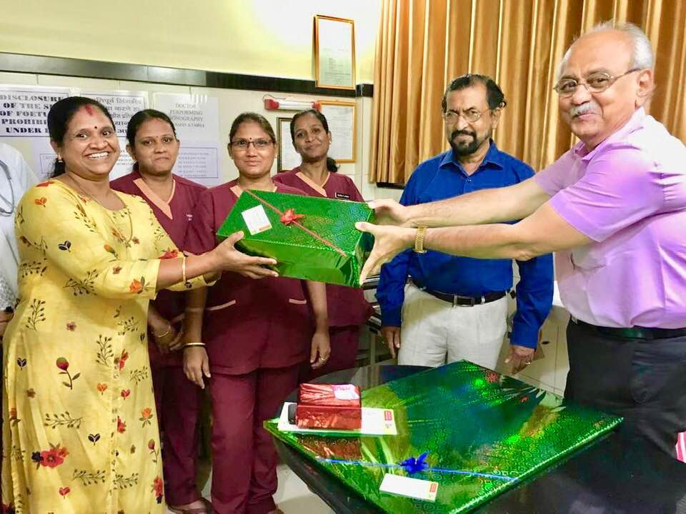 Photograph from the practice of Dr. V. Panicker