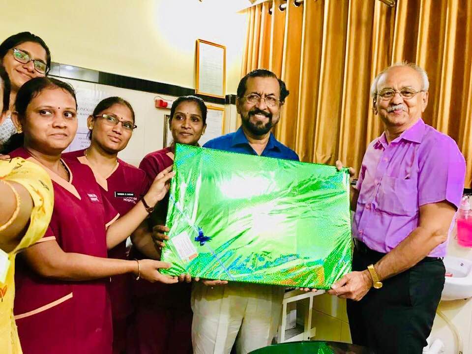 Photograph from the practice of Dr. V. Panicker