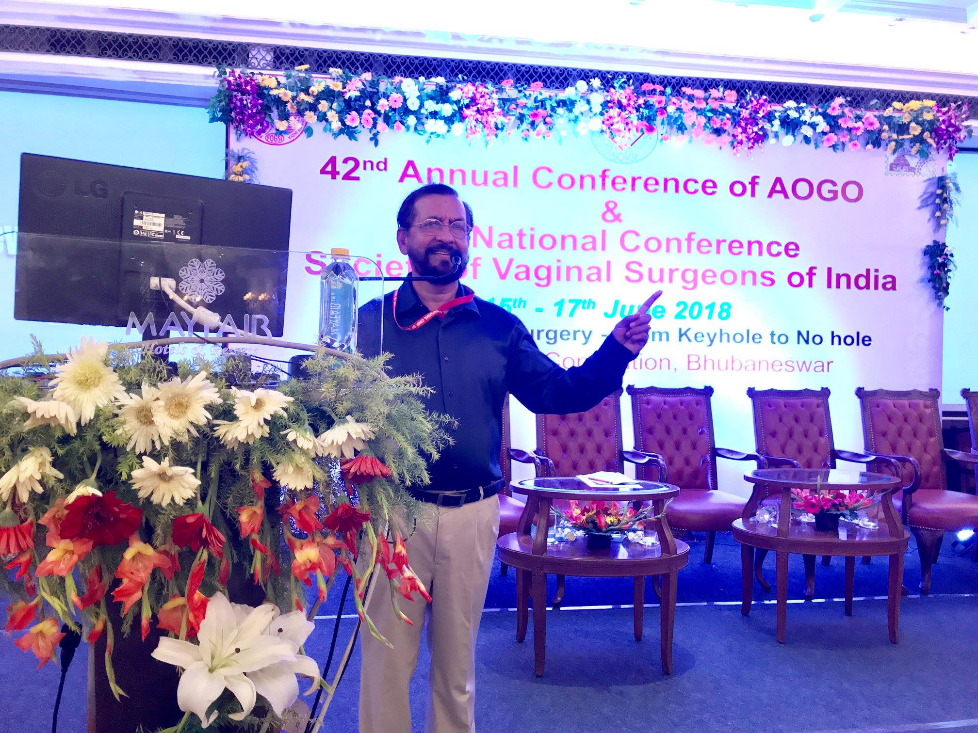 Photograph from the practice of Dr. V. Panicker