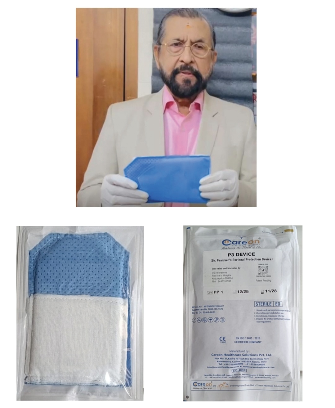 P-3 Device (Dr. Panicker's Perineal Protection Device)